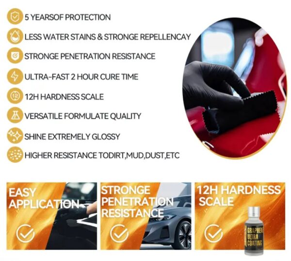 Graphene Ultra Coating Gold - Image 5